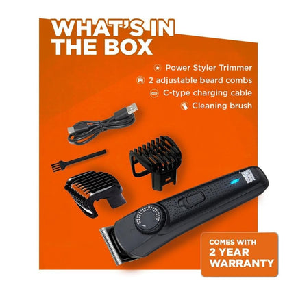 Bombay Shaving Company Pro Beard Trimmer Type-C Charging 1.0 unit