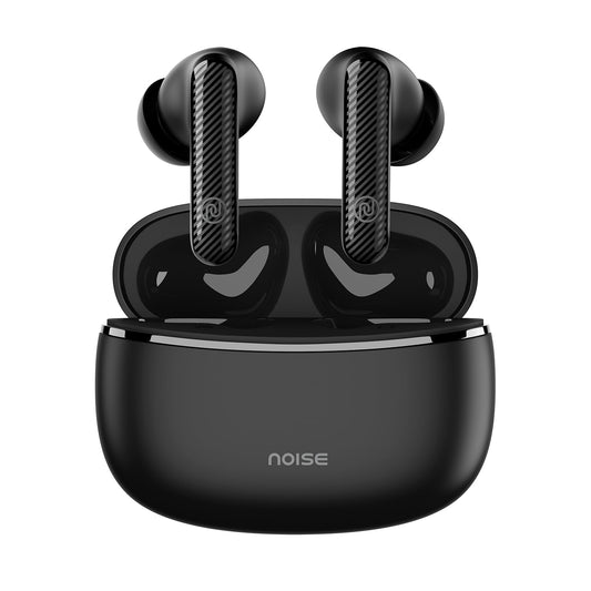 Noise Aura Buds In-Ear Truly Wireless Earbuds With Mic, 60 Hours Playtime, ENC, IPX5, Bluetooth v5.3 (Black) 1.0 unit