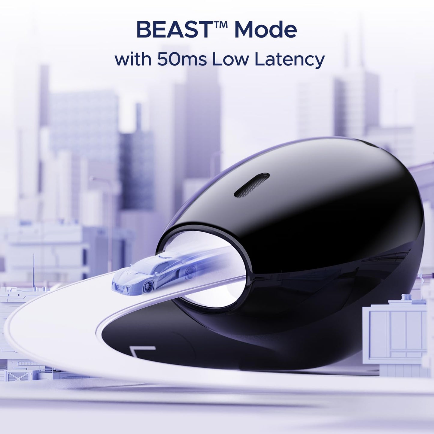 boAt Airdopes Ace TWS in Ear Earbuds w/ 35H Playback, 13mm Drivers, Dual Mics ENx & Beast Mode