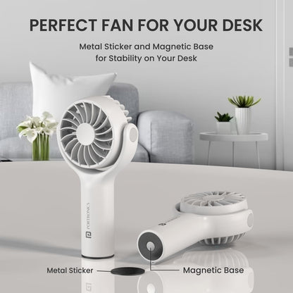 Portronics Toofan Mini Tiny Size Portable Pocket Fan - White 1.0 unit