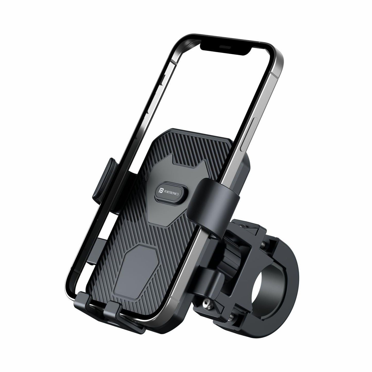 Portronics Mobike 4 Bike Phone Mount - Black 1.0 Piece