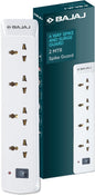 Bajaj 4 Socket Way Spike and Surge Guard 250 Volts with 2 m Wire Cable 1.0 unit