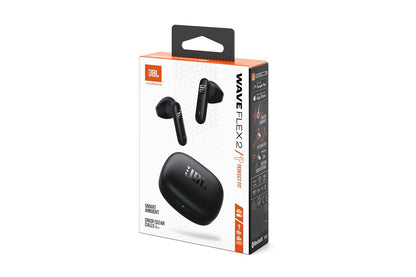 JBL Wave Flex  2 In-Ear Wireless Earbuds (Tws) With Mic,4 Mics For Crisp & Clear Calls,40 Hours Battery ,Ip54 Water Multi-Point Connection