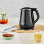 Havells Aqua Plus Electric Kettle,1.2L, Stainless Steel, 1250W (Black) 1.0 unit