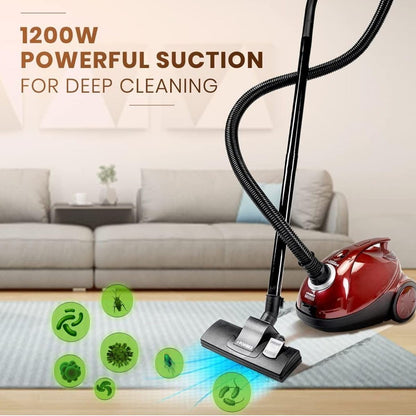 Eureka Forbes DX Vacuum Cleaner For All Floor (Red & Black) 1.0 unit