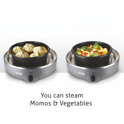 Glen SA 3040 Egg Boiler, Boil upto 7 eggs, 350W (Grey) 1.0 unit