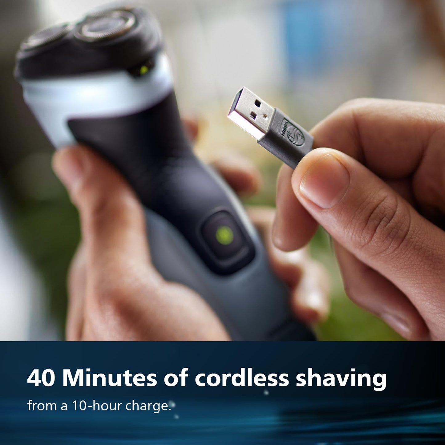 Philips Electric Shaver for Men | Wet & Dry Shave | SkinProtect Tech | 3D Floating Head | Self Sharpening Blade| X3063/03 1.0 unit