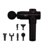 Pigeon Vibe Gun Massager, 6 Heads, 6 Speed, Rechargeable, Handheld, Percussion Muscle Massager For Full Body Pain Relief, Muscle Relaxation  For Men & Women| Black 1.0 unit