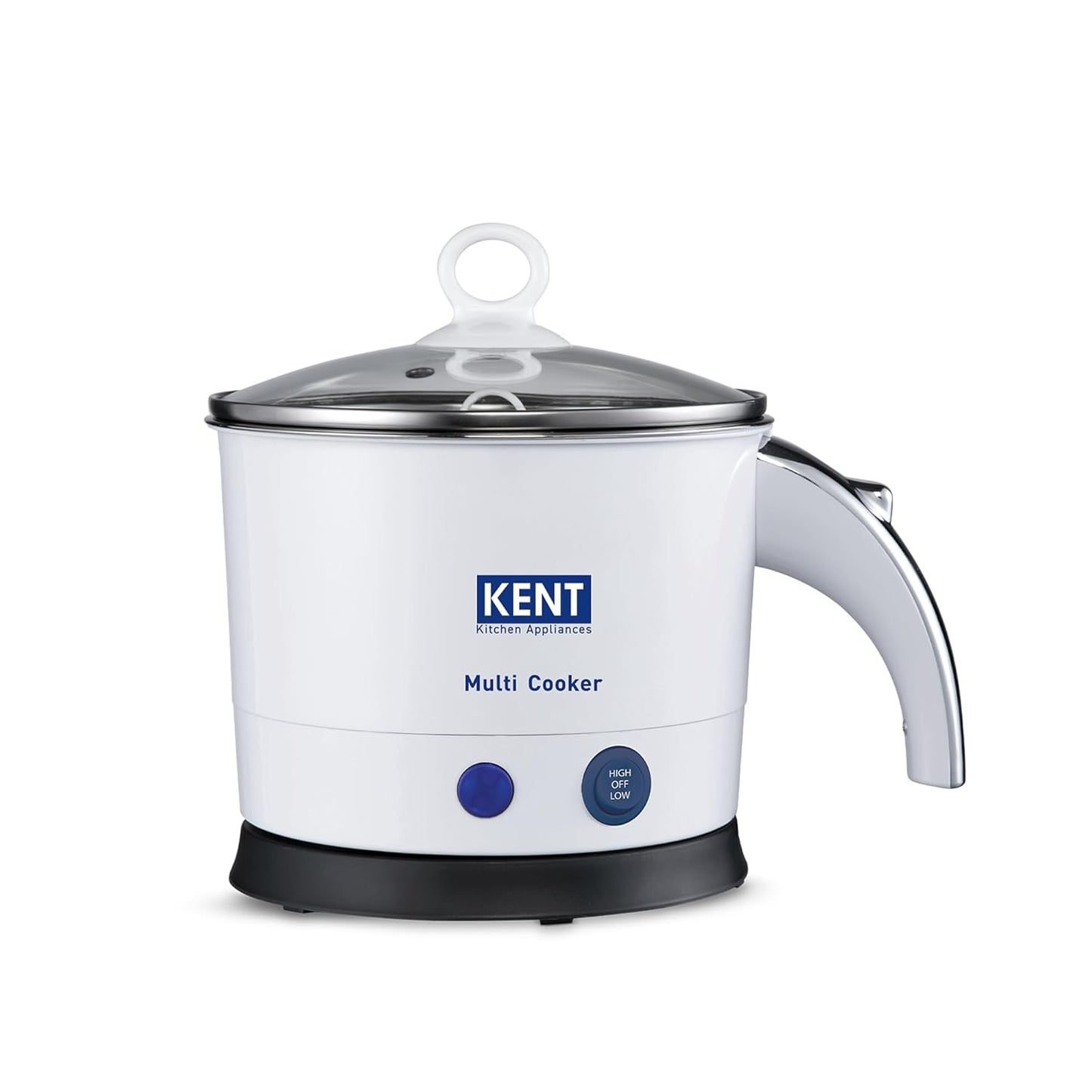 KENT Kettle Multicooker Cum Steamer, 1.2L,Stainless Steel, 800W 1.0 unit
