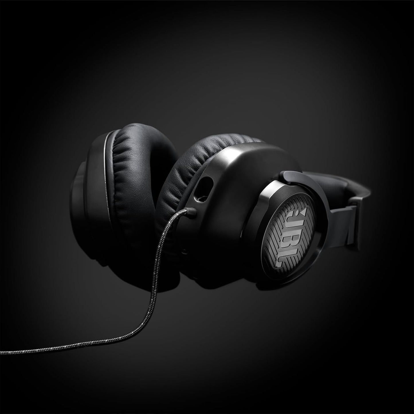 JBL Quantum 100 Wired Over Ear Gaming Headphones With Mic, 40mm Dynamic Driver,Detachable Mic(Black) 1.0 Piece