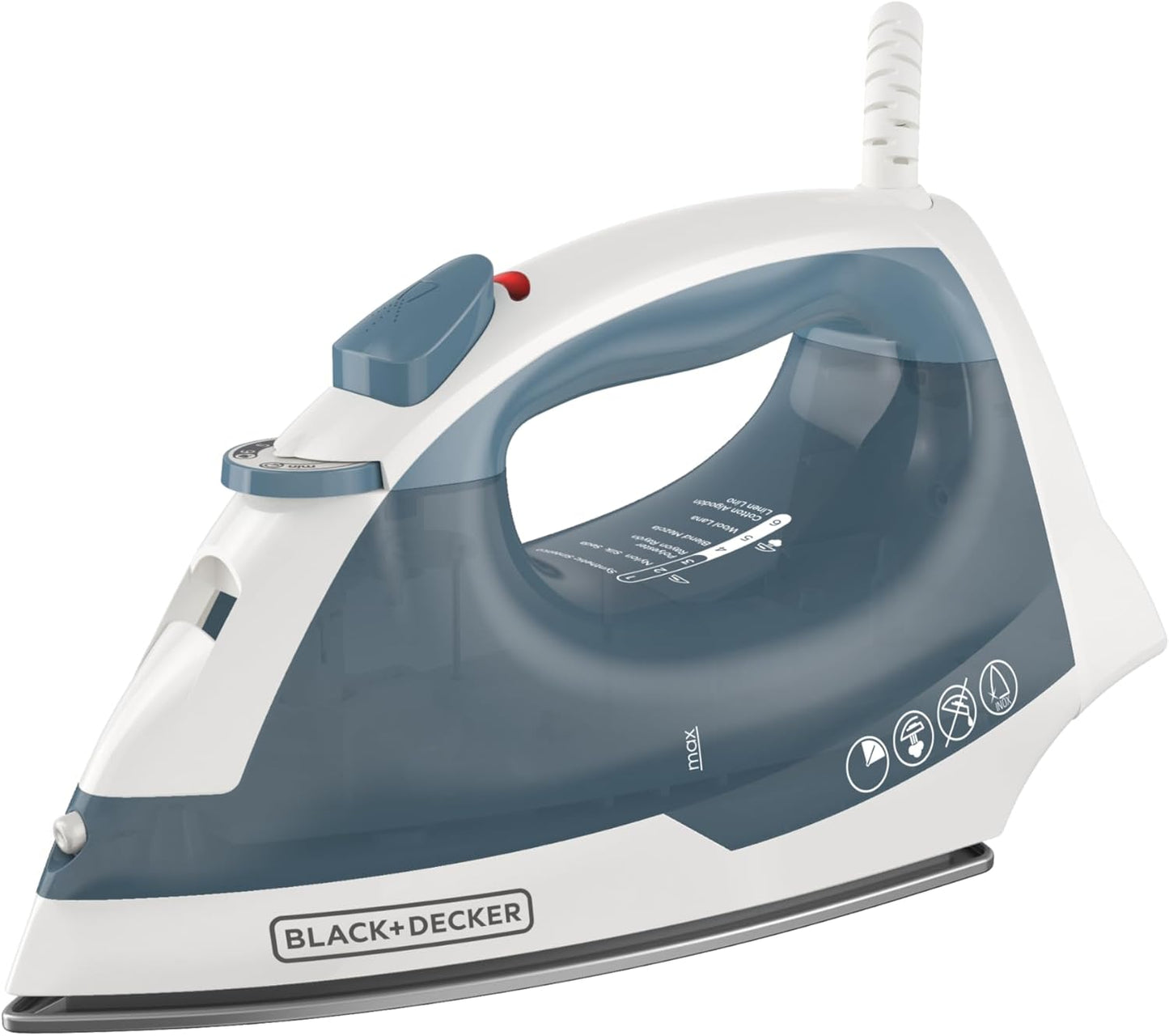 Black+Decker 1600W Steam Iron 1.0 Piece