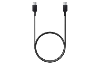 Samsung Original Type C to C Cable - 3.28 Feet (1 Meter), Black 1.0 Piece
