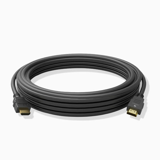 Zebronics HAA1520 HDMI Cable, 1.5m Length, Gold Plated Connectors, Supports 3D, 4K, ARC (Black) 1.0 unit