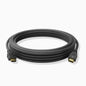 Zebronics HAA1520 HDMI Cable, 1.5m Length, Gold Plated Connectors, Supports 3D, 4K, ARC (Black) 1.0 unit