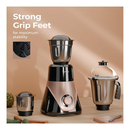 Lifelong 750 Watt Mixer Grinder for Kitchen | 4 Jars Mixie with Chutney Jar,Jar for Shakes,Wet Grinding and Juicer |Blender for Juices & Shakes 1.0 Piece