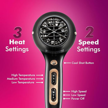 Nova NHP 8213 Hair Dryer (1800 W, Black) 1.0 Piece