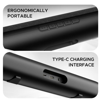 boAt Aavante Bar 610 Bluetooth Soundbar, 25W, 7 Hours Playtime (Charcoal Black) 1.0 unit