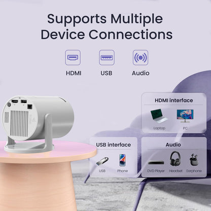 Portronics Beem 440 Smart Android Projector - White 1.0 Piece