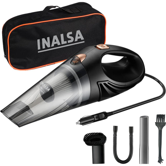 Inalsa CarWorx Handheld Car Vacuum Cleaner For Dry And Wet Surface - Black) 1.0 unit
