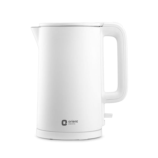 Orient Electric EKDH15BP Durahot Cool Touch Electric Kettle,1.5L, Stainless Steel (Black) 1.0 Piece