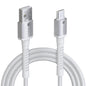 Portronics Konnect X 1M -Usb To Type C 3A - White - White 1.0 unit