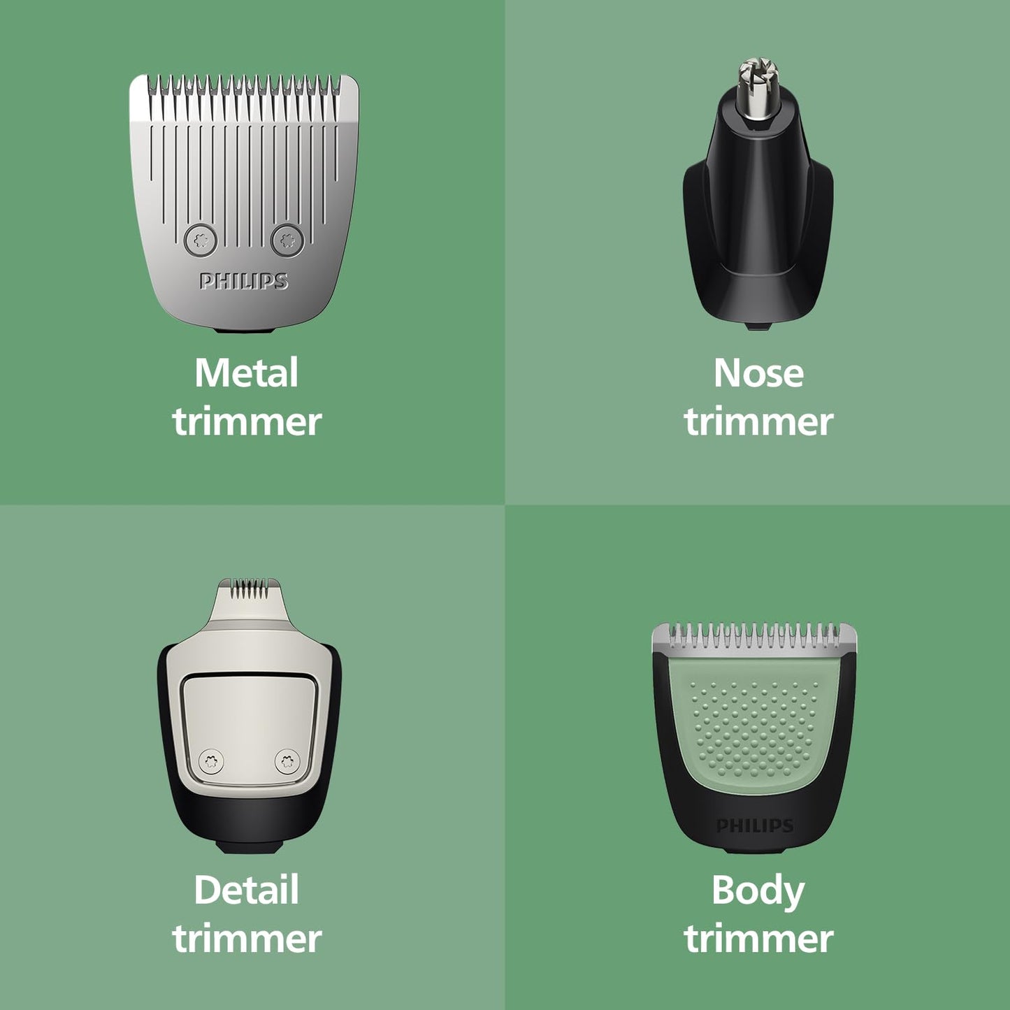 Philips India's No.1 Men's Trimmer | 13-in-1 Kit | Face,Body & Private Parts | 120 min runtime | 5 min QuickCharge | MG5930/65 1.0 unit
