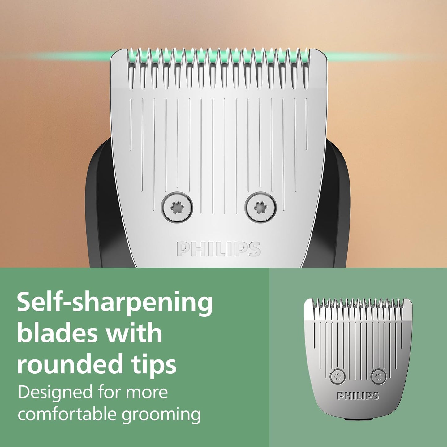 Philips India's No.1 Men's Trimmer | 13-in-1 Kit | Face,Body & Private Parts | 120 min runtime | 5 min QuickCharge | MG5930/65 1.0 unit