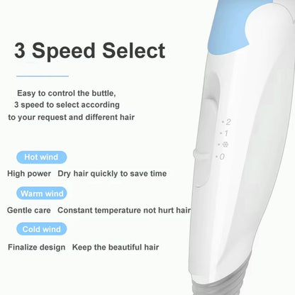 Pigeon Hair Dryer| 1200 Watts| 3 Speed & Temperature With Cool Shot (Hot/Cool/ Warm)| Foldable Handle| For Women and Men| 2 Years Warranty 1.0 Piece