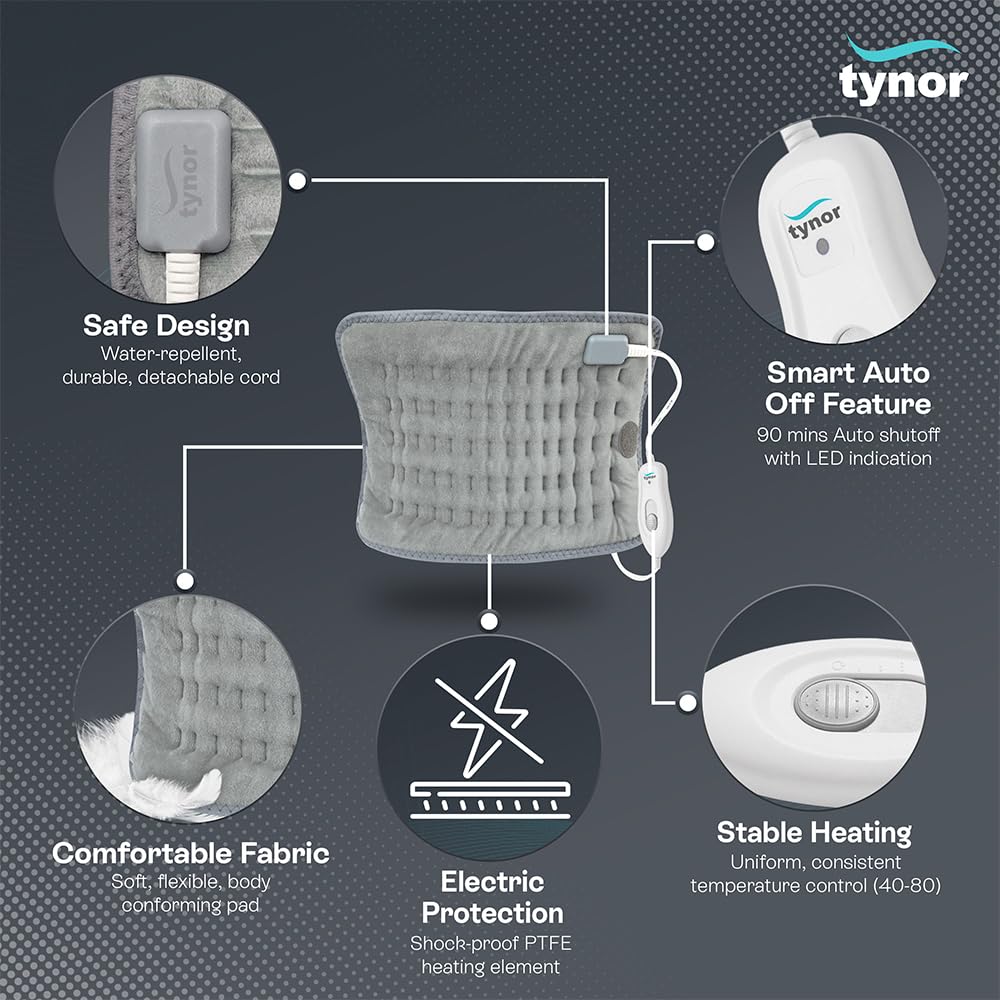 tynor cure heating pad artho