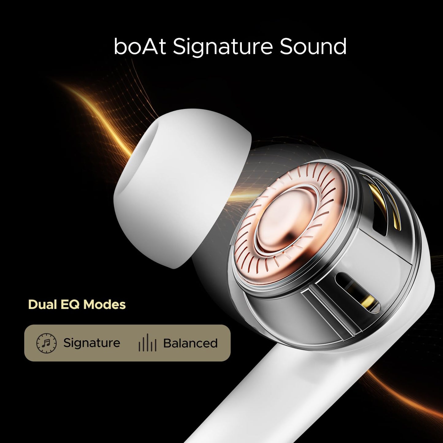 boAt Airdopes 141 ANC w/ Active Noise Cancellation (~32dB), 50ms Low Latency, ENx, 42H Battery, Fast Charge, BT v5.3 (White) 1.0 unit