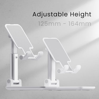 Ambrane Mobile Holding Tabletop & Mobile Adjustable Stand, 0-135 Perfect View (Twistand, White) 1.0 unit