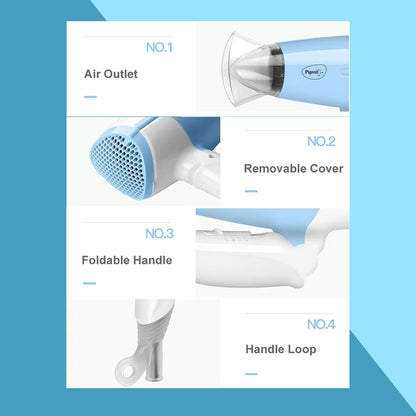 Pigeon Hair Dryer| 1200 Watts| 3 Speed & Temperature With Cool Shot (Hot/Cool/ Warm)| Foldable Handle| For Women and Men| 2 Years Warranty 1.0 Piece