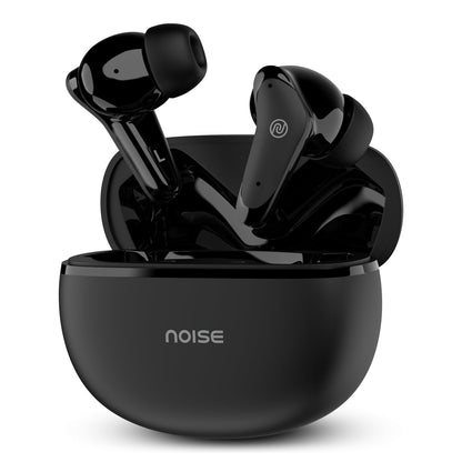 Noise Buds VS102 Plus In-Ear Truly Wireless Earbuds With Mic, 70 Hrs Playtime, ENC, IPX5, Bluetooth v5.3 (Matte Black) 1.0 Piece