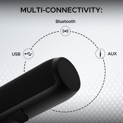 boAt Aavante Bar 610 Bluetooth Soundbar, 25W, 7 Hours Playtime (Charcoal Black) 1.0 unit