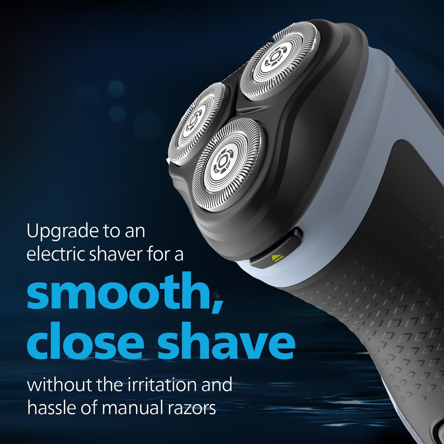 Philips Electric Shaver for Men | Wet & Dry Shave | SkinProtect Tech | 3D Floating Head | Self Sharpening Blade| X3063/03 1.0 unit