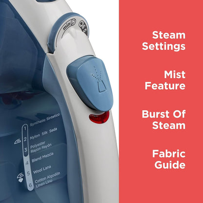 Black+Decker 1600W Steam Iron 1.0 Piece