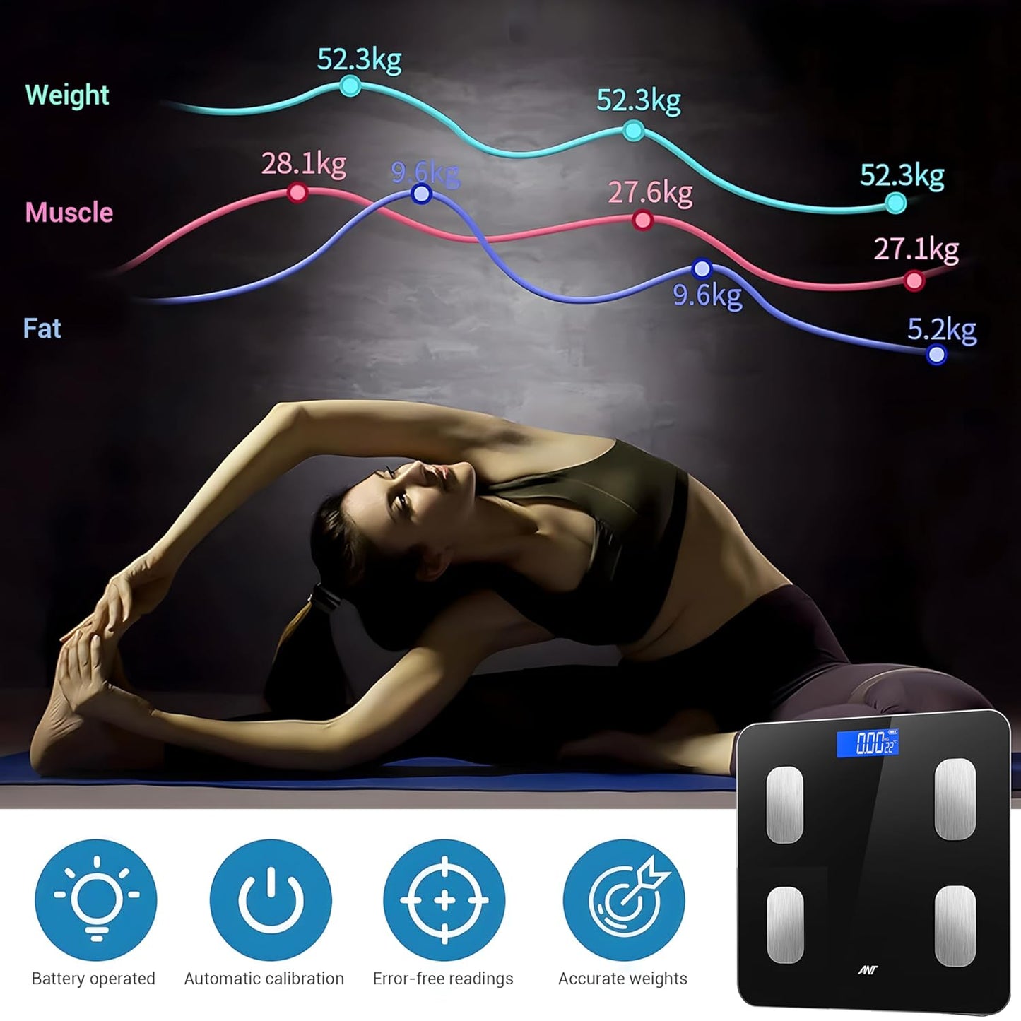 Ant flora weight scale