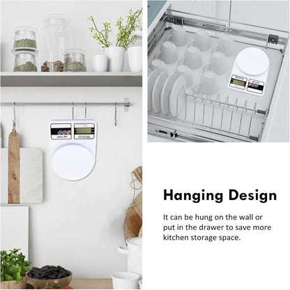 Ant Aeks100 Kitchen Weighing Machine/Food Scale For Health, Fitness, Shop, Home Baking & Cooking With Large Lcd Display, Tare Function, Overload Indicator 1.0 Piece