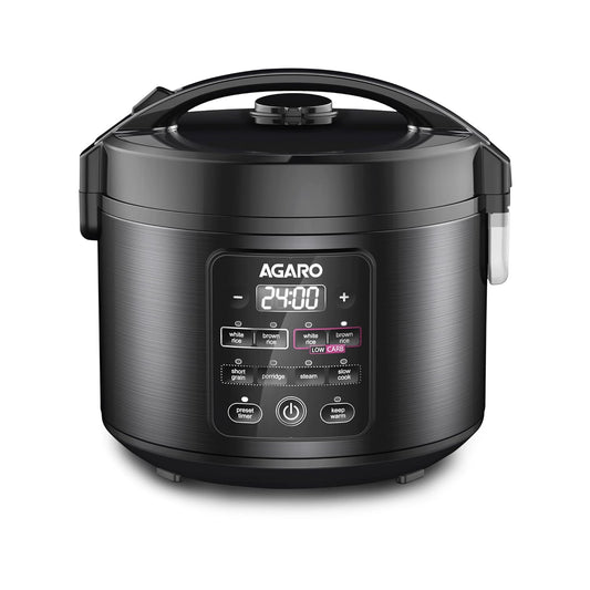 Agaro Regal 3L 500W Ceramic Rice Cooker (Black) 1.0 unit