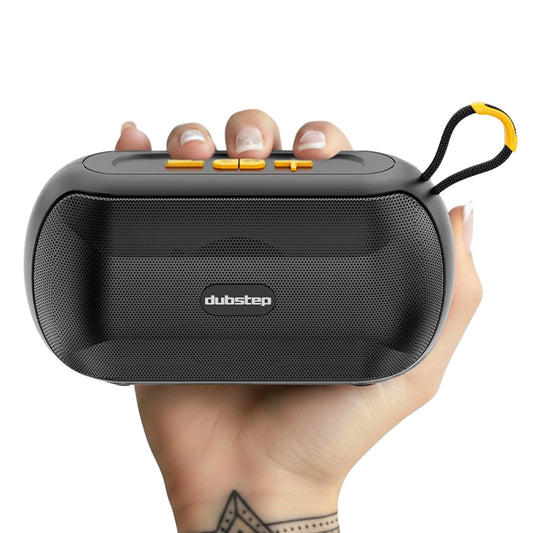Dubstep Pop 1400 (14W, 16 Hrs Playtime), Wireless Bluetooth Speaker with Mic v5.4, TWS Function (Black) 1.0 Piece