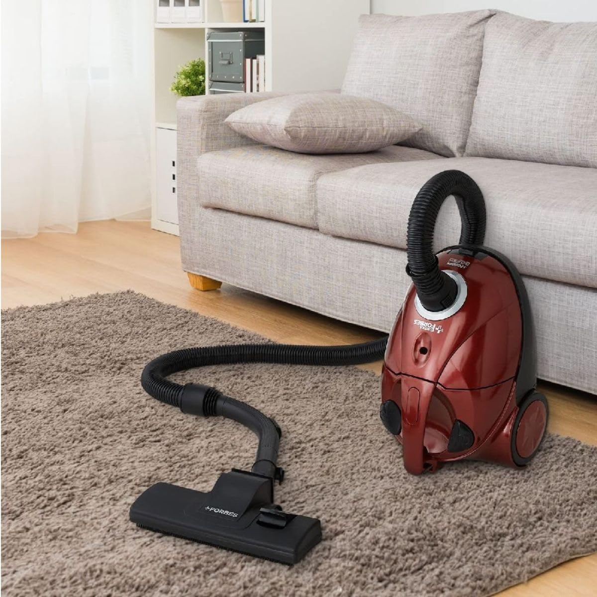 Eureka Forbes DX Vacuum Cleaner For All Floor (Red & Black) 1.0 unit