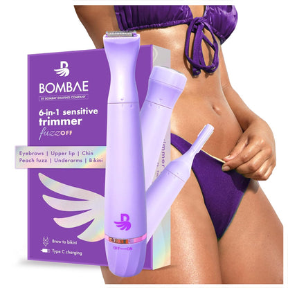 Bombae Sensitive Bikini Trimmer (Purple) 1.0 pack