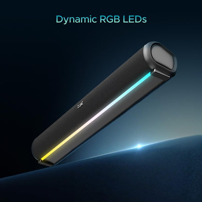 boAt Newly Launched Aavante Bar 950 Bluetooth Soundbar w/ 40W Signature Sound, RGB LEDs, Up to 7 hrs Playback, Inbuilt Mic,BT v5.3 (Premium Black) 1.0 Piece