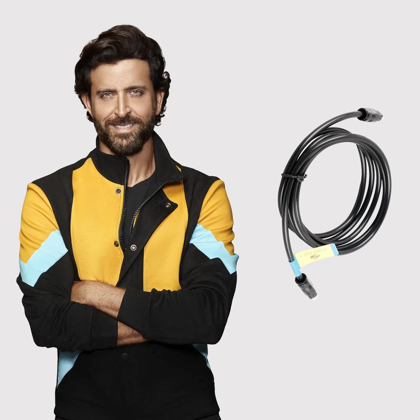 Zebronics OC150 Optical cable, 1.5m Length, Support PCM Dolby audio 1.0 Piece