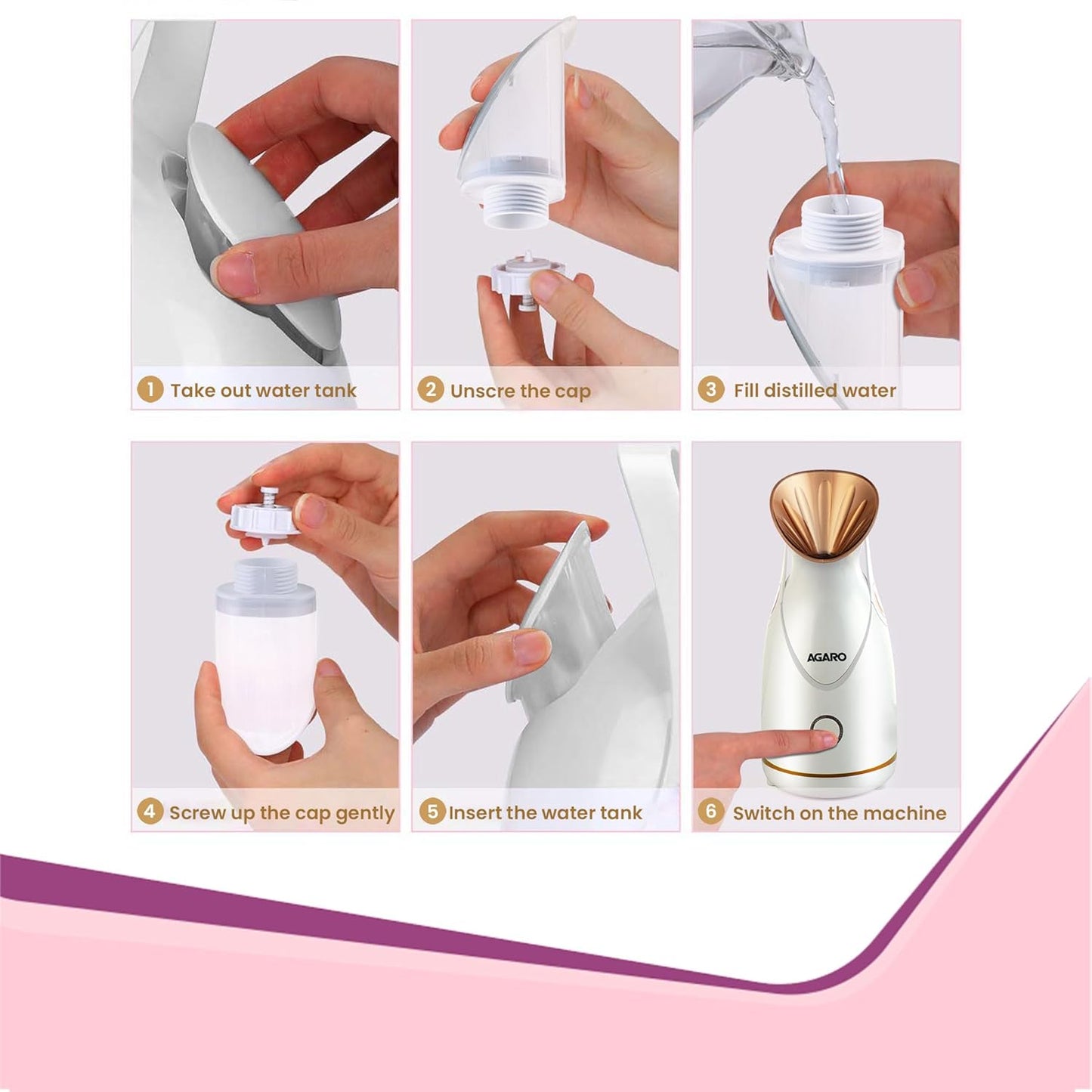 Agaro FS2117 Facial Steamer