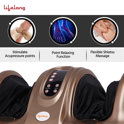 Lifelong LLM72 Foot Massager for Pain Relief (Brown) 1.0 unit