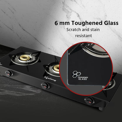 LifeLong 3 Burner Gas Stove