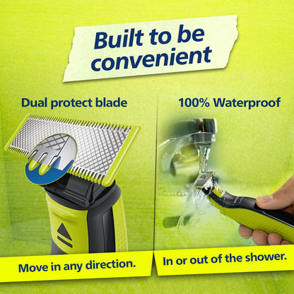 Philips OneBlade Turbo2X Hybrid Trimmer & Styler 1.0 unit