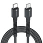 Portronics Konnect X 60W Type C to Type C 1m - Black 1.0 Piece