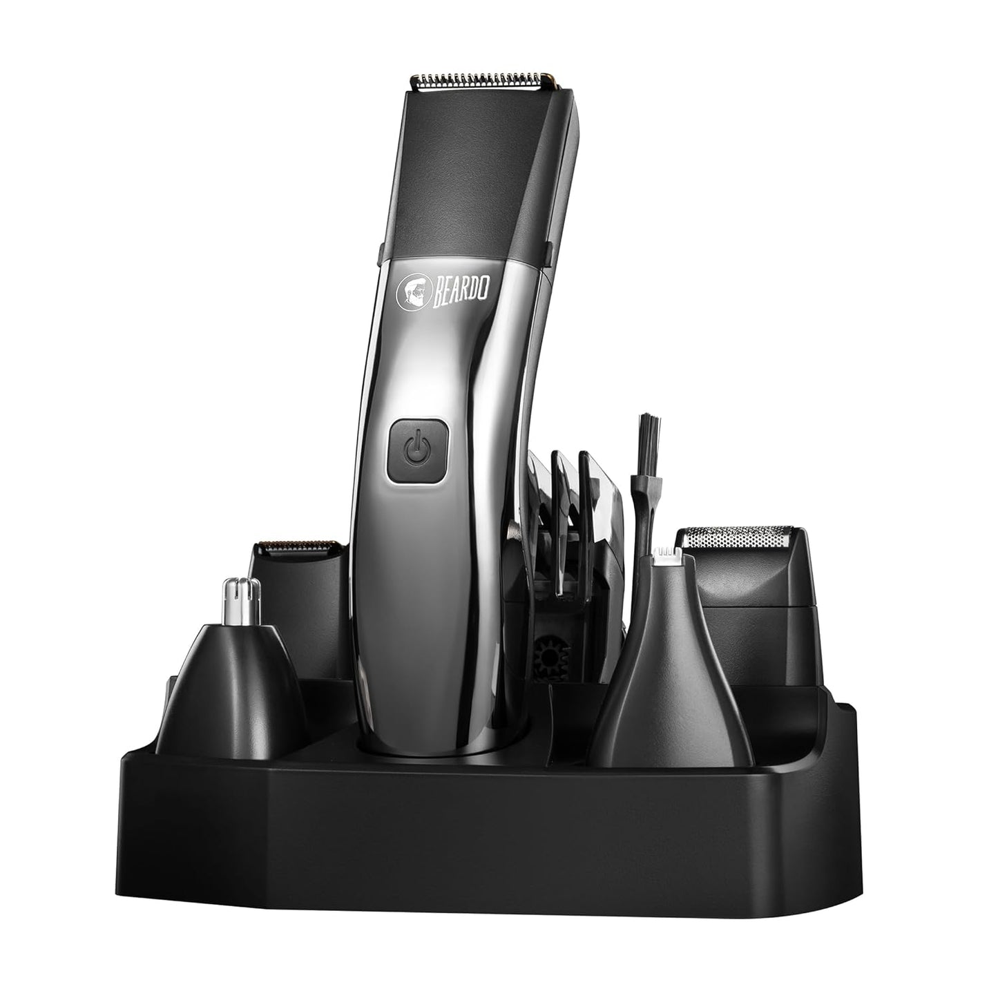 Beardo Chrome Beast Multipurpose Full Body Groomer Trimmer Set For Men | 40 Length Settings 1.0 unit